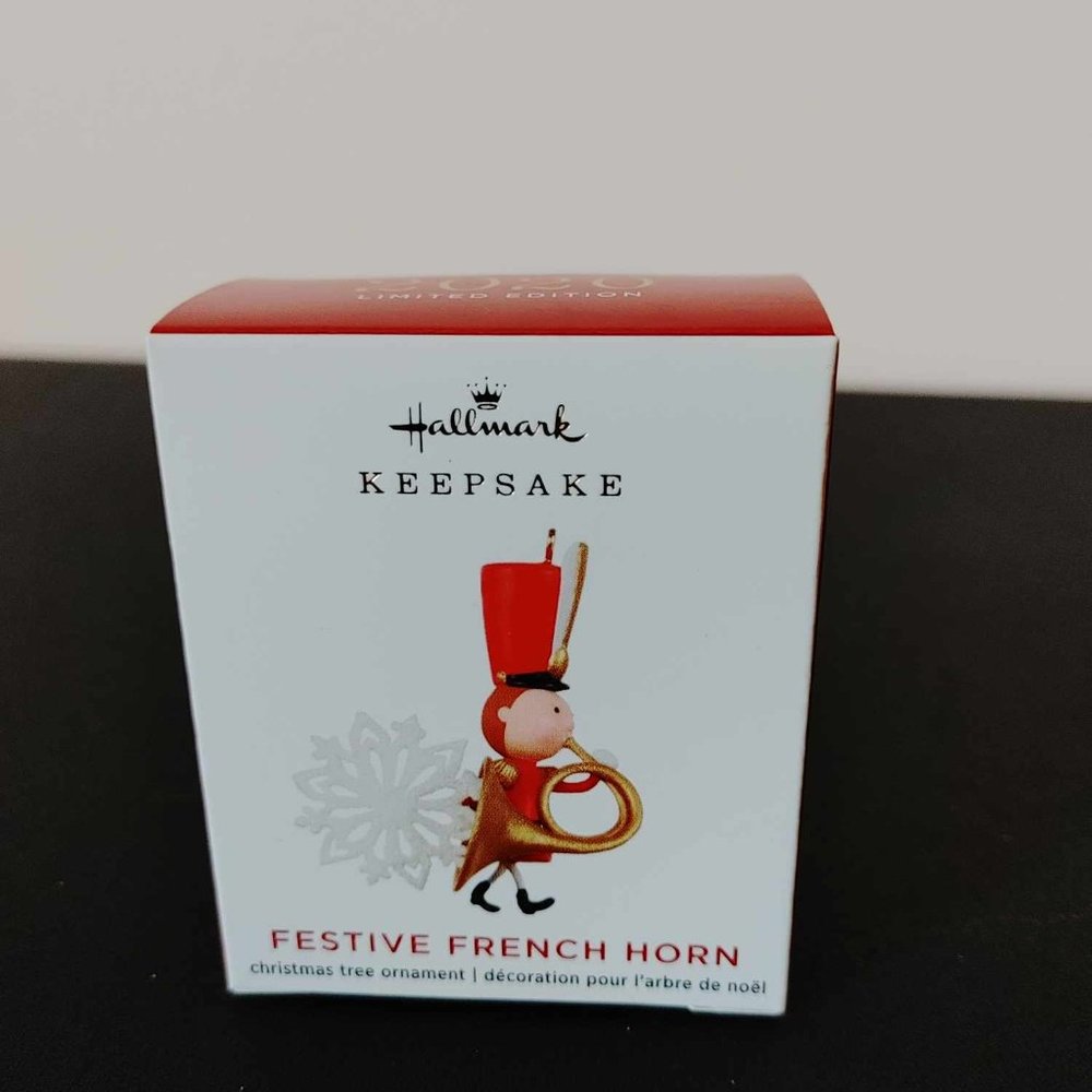 Hallmark Keepsake Ornament Festive French Horn Soldier 2020 - NIB
